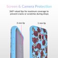 thumbnail image 3 of Blue Roses Floral Samsung Galaxy Case,iPhone 16 Pro, 3 of 9