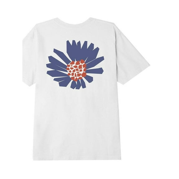 Obey Flower Organic T-Shirt White 163002387