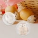 thumbnail image 2 of 50 bolas de plástico transparente multiusos, redondas y retorcidas, rellenables y transparentes., 2 of 7
