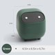 thumbnail image 2 of Cute Mini Ninja Desktop Trash Can with Lid Small Trash Can Office Plastic Garbage Can for Bathroom Vanity, Desktop, Office or Coffee Table (Green), 2 of 5