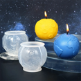 thumbnail image 3 of Round Irregular 3D Earth Design Light Silicone Mold Desktop Planet Night Light Decor Making Mold DIY Candle Mould, 3 of 7