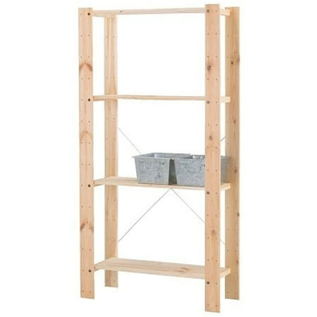 Ikea Gorm Shelving Units Soft Wood Multi Use 14382 11514 44