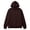Brown, variant on WAYUTE Sweatshirts for Women Oversized Hoodie Polka Dot Long Sleeve Pullover Hooded Sweatshirt with Pocket Loose Fit Fall Outfits Casual Daily Wear