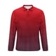 thumbnail image 5 of Blusa y camisa de manga larga con cuello vuelto para hombre, informal, con cuello vuelto, estampado, para fitness, deportiva, de manga larga, de poliéster, 5 of 5