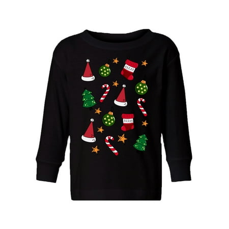 

Awkward Styles Ugly Christmas Long Sleeve Shirt for Boys Girls Toddler Xmas Pattern Shirt