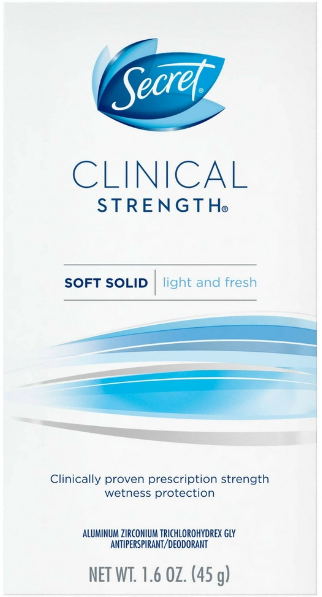 Secret Clinical Strength AntiPerspirant Deodorant Soft Solid, Light