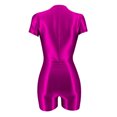 thumbnail image 5 of ICHUANYI Clearance Women's Sexy Fashion Sequin Knitted Zipper Jumpsuit Short Sleeve V-Neck Top/Shirt Set ICHUANYI "ICHUANYI", 5 of 5