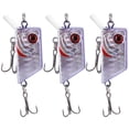 thumbnail image 3 of 3 Aparejos De Pesca, Señuelo De Pesca Cuadrado, ABS Entusiastas De La Pesca De Pesca Salvaje Para Tienda De Aparejos De Pesca Pesca En Hielo, 3 of 7