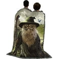 thumbnail image 2 of Catdalf Woven Tapestry Blanket, 2 of 9