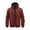 Red, variant on Daznico Winter Coats for Men,Reflective Hooded Casual Jacket Lightweight Windbreaker Outdoor Sports Lined Full Zip Up Coat for Daily Streetwear and Hiking,Size:XXL