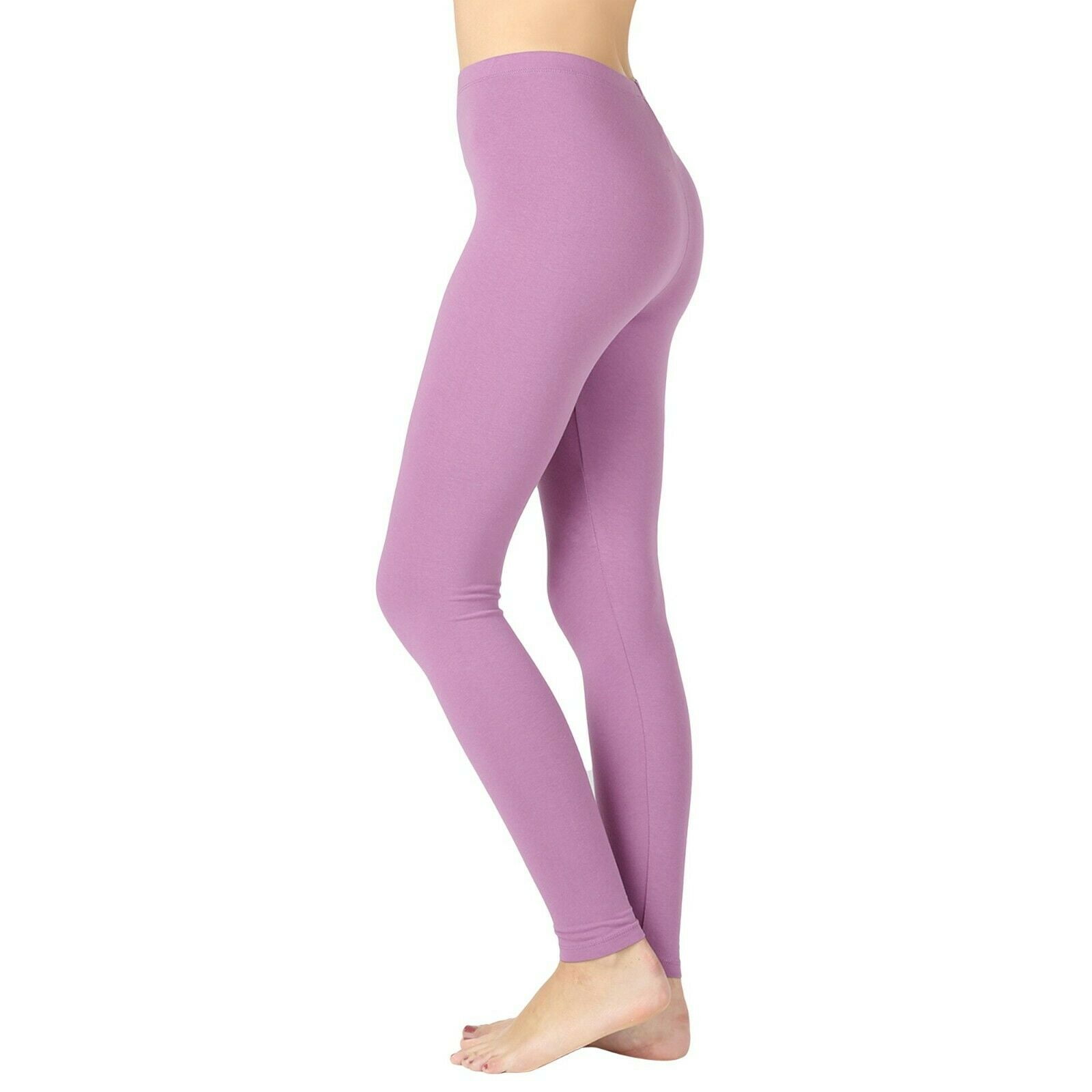 Details about   Women Spandex Long Leggings PREMIUM Full Ankle Length Yoga Pants High Waist Rise 