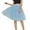 Light Blue, variant on PMVFHDE Womens Skirts Knee Length Tutu Layered Tulle Midi Skirt For Prom Party Adults Red,L