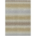 thumbnail image 2 of Addison Rugs Chantille Indoor/Outdoor Transitional Stripes Beige Washable Rectangle Rug, 5' x 7'6", 2 of 6