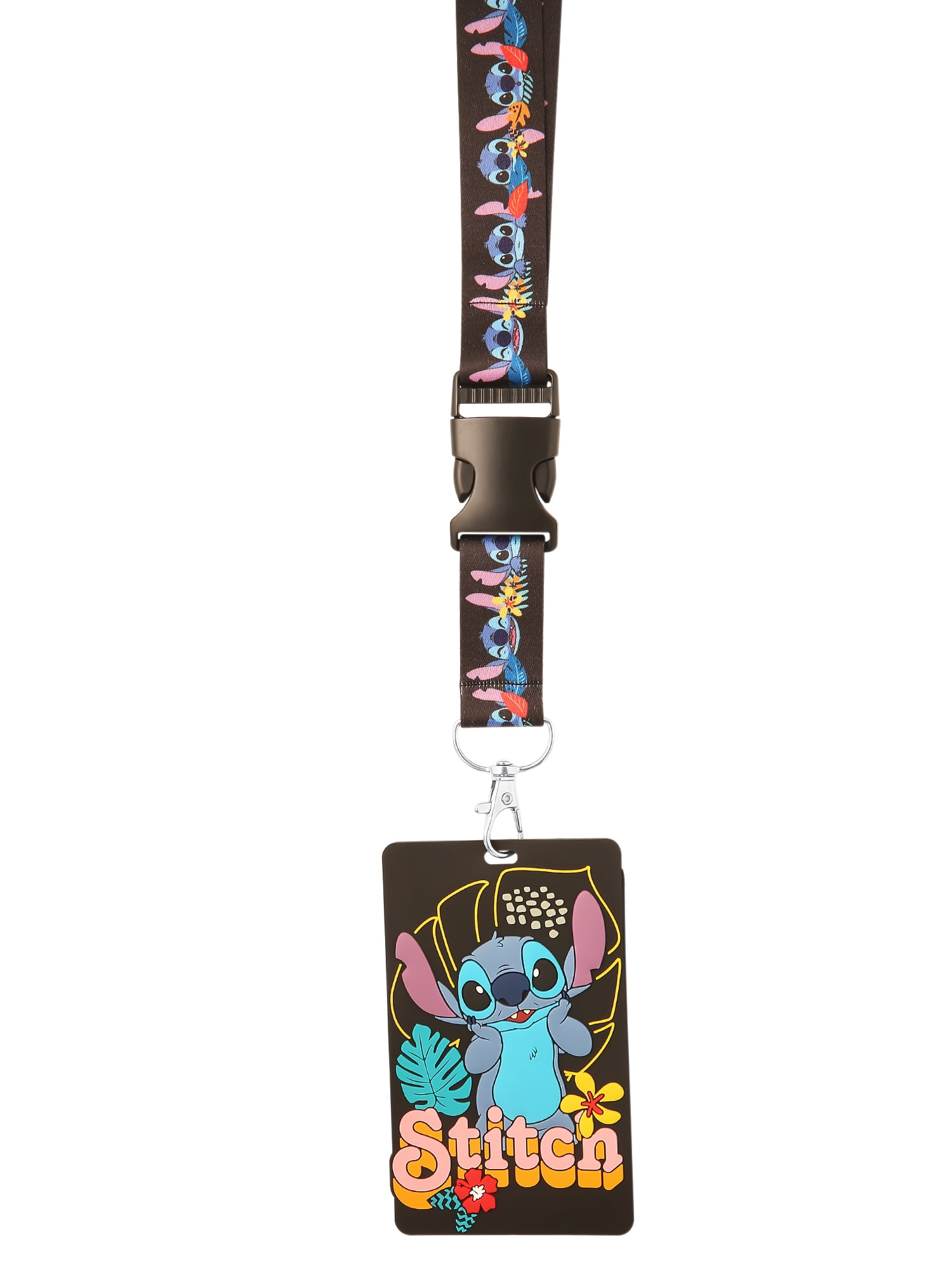 Disney’s Unisex Stitch Lanyard with Badge 20"
