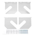 thumbnail image 2 of Skateboard Wall Rack, Clear Skateboard Wall Holder Sturdy 2 Sets  for Store, 2 of 7