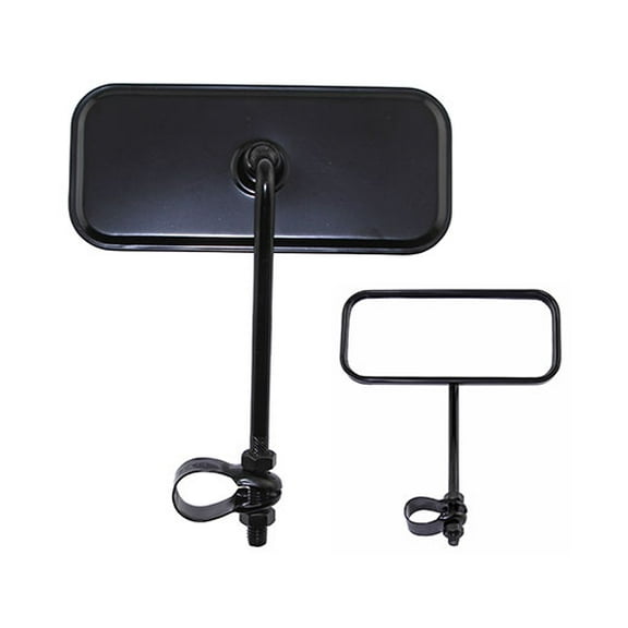 Lowrider Rectangular Bicycle Bike Mirror All with Black Reflector Bike Part, Bicycle Part, Bike Accessory, Bicycle Accessory