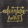 thumbnail image 3 of Allen, Kimberly 12x12 Black Modern Framed Museum Art Print Titled - Adventure Awaits 1, 3 of 5