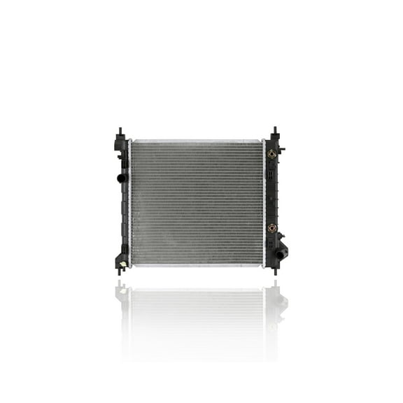 Radiator - Pacific Best Inc. Fit/For 13342 13-15 Chevrolet Spark 1.2L L4 Automatic - Plastic Tank Aluminum Core, 1-Row ,With Transmission Oil Cooler