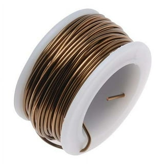 YGAOHF 66 Feet 18 Gauge Copper Wire for Jewelry Making, Bendable Metal Craft Wire Aluminum Wire for DIY Crafts (Copper, 1 mm Thickness)