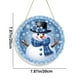 thumbnail image 3 of Decoraciones navideñas, adornos navideños, regalos de Navidad, decoración navideña para el hogar, letreros colgantes para puertas de fiestas, productos navideños, decoración, letreros de puerta de PVC, 3 of 6
