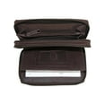 thumbnail image 2 of Paul & Taylor Leather Double Zippered Checkbook Cover Wallet, 2 of 4