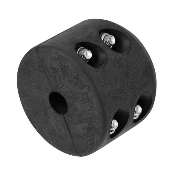 unbranded Tow Bar Bumper Protector Cable Protector Winch Cable Bumper 6.4X6.4CM Black