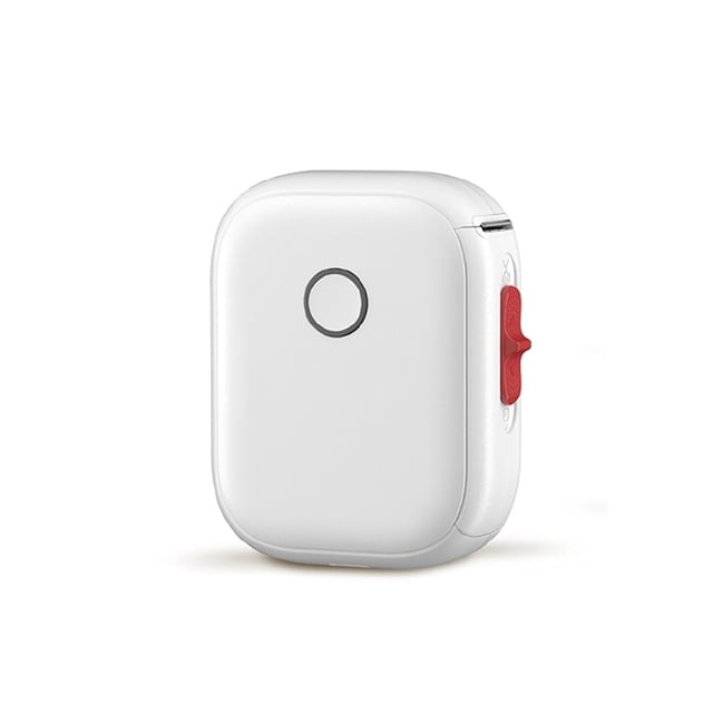 Sidaley Fabricante de etiquetas adhesivas, impresora térmica para teléfonos inteligentes compatible con Bluetooth, recargable, máquina de etiquetas de Electrónica Blanco
