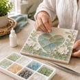 thumbnail image 5 of Sea Glass Art Kit, DIY Sea Glass Mosaic Art Kit, Multi‑Color Seaglass Craft Kit with Step‑by‑Step Instruction, Satisfying Leisure Art Activity, Study Room Shelf Decor Meaningful Keepsake Gift C, 5 of 8