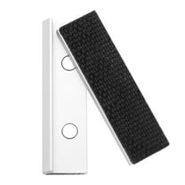 Uxcell 4" Aluminum Vise Jaws with Magnetic Flat Soft Rubber Pads Covers Durable Multi-Purpose Vises Protector Kit for Holding Wood Plastic Tube Plumbing Black