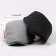 thumbnail image 4 of Zhuge Gorro de algodón ajustable para conducir, estilo taxista, estilo Gatsby, para hombre, para invierno, 4 of 4