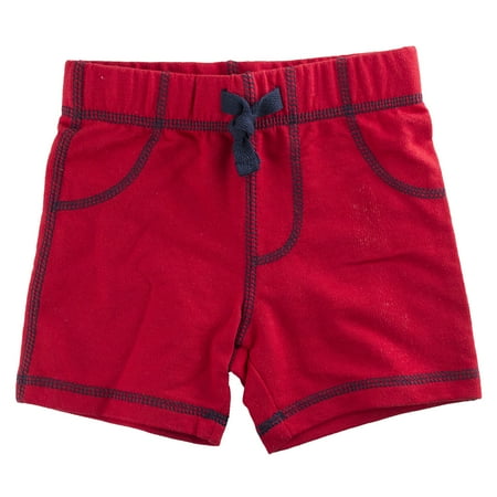 - First Impressions Baby Boys Solid Red Shorts, 6-9 Months