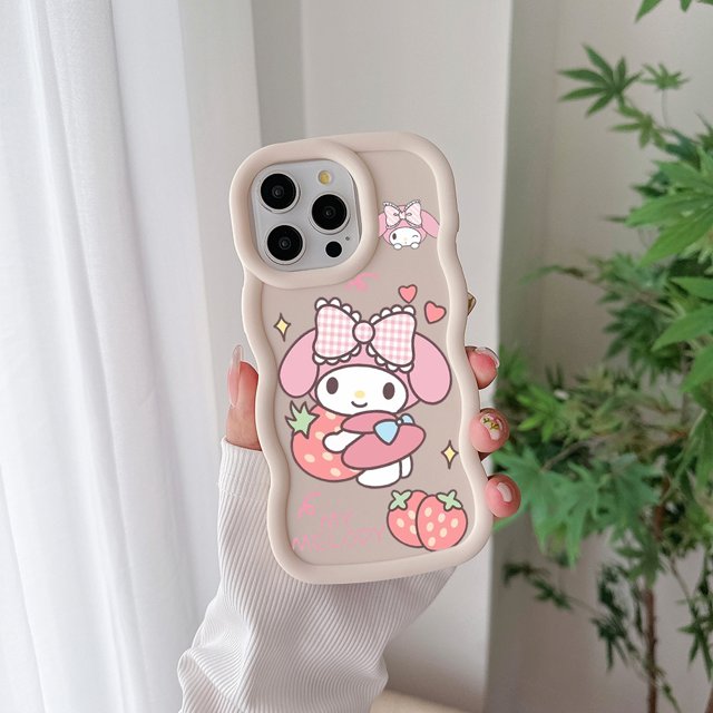 Cute Hellos Kittys Kuromis Cinnamon Dog Phone Case For OPPO Reno 2 4 5 6 7 7Z 8 8T 11 Z Pro 4G 5G Candy Color Soft Back Cover