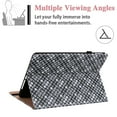thumbnail image 4 of Allytech Case for Amazon Fire HD 8 inch Tablet(2018/2017/2016), Colorful PU Leather and TPU Shockproof Anti-Slip Kickstand Card Holder Wallet Case for Fire HD 8 8th 2018/7th 2017/6th Gen 2016, Black, 4 of 8