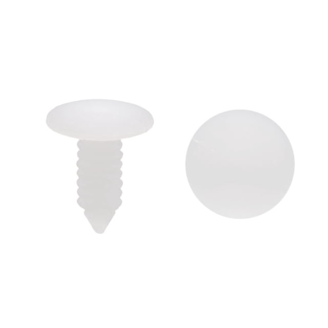 Grapas de Plástico Unique Bargains 100pcs 6mmx18mmx21.5mm remache para guardabarros de coche