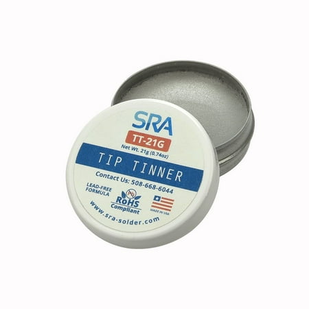 

SRA Lead Free Tip Tinner 21g container