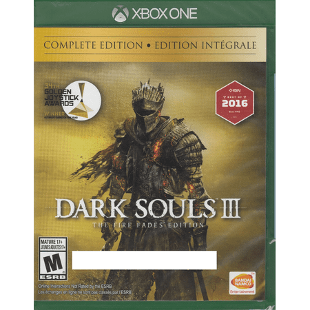 Dark Souls III 3 The Fire Fades Edition Xbox One Complete