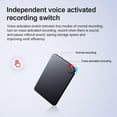 thumbnail image 3 of Digital Voice Recorder, Professional Noise Reduction MP3 Voice Activated Recording Device for Meeting Interview with Playback, 3 of 8