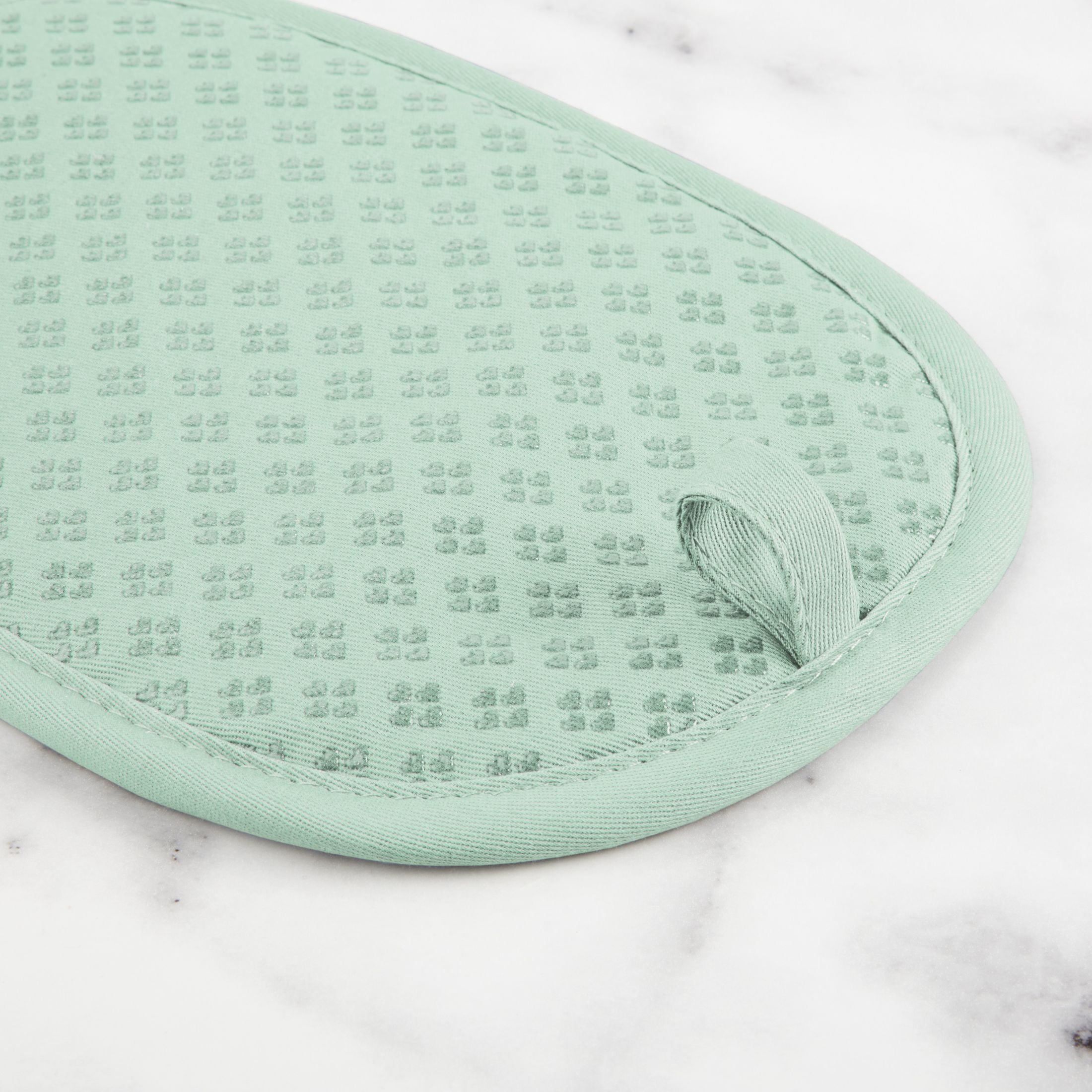 KitchenAid Asteroid Pot Holder 2-Pack Set, Pistachio, 6.5"x10"