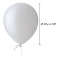 thumbnail image 2 of White Purple Balloons Set, Confetti Balloons Foil Balloons Set Helium Balloon, 2 of 4