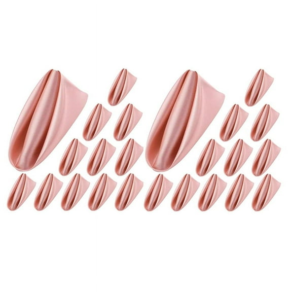 24 Pcs Satin Napkin Square Dinner Napkins Napkin Soft Table Napkins for Romantic Dinn xc9639