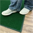 thumbnail image 3 of 2'x9' Soft Indoor/Outdoor Hobnail Style Area Rugs. Lightweight and Flexible for Easy Cleaning and Transport (Color: Heather Green), 3 of 8