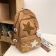 thumbnail image 4 of Mochila para Laptop Vintage Mujeres Grandes Capacidad Ajustable Correa Apliques Niñas Diaria, 4 of 9