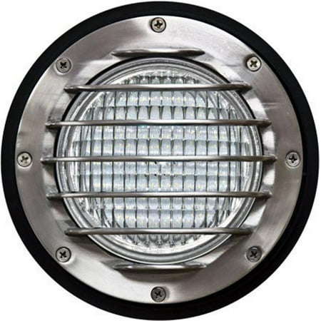 

Dabmar Lighting LV305-LED14-SS-SLV Wall Light with Grill with Sleeve 14W LED - AR-111 12V Stainless Steel Silver