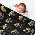 thumbnail image 4 of Gresahom Excavator Blanket Construction Truck Blanket Boys for Kids, Soft Flannel Crane Blanket for Birthday Children's Day, with Dump Truck Bulldozer Tractor Forklift Roller on it 50x60in(30"x40"), 4 of 7