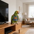 thumbnail image 4 of Shadoumai Bird Flight Harness Vest, Parrot Suit with Leash for Cockatiels Conures Budgies Lovebirds African Grey, Flying Clothes Rope and Handle Outdoor Activities Training (Medium), 4 of 7