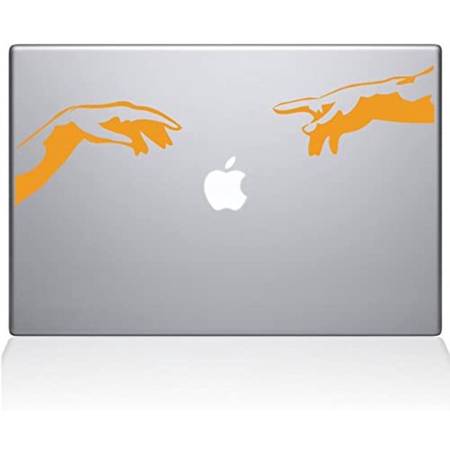 The Decal Guru Création de Sticker Vinyle MacBook Autocollant - 13" MacBook Pro (2016 et Plus Récent) - Jaune