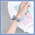 thumbnail image 4 of LEIXIUER Slim Leather Strap Compatible with Apple Watch Bands 45mm 41mm 38mm 42mm 40mm 44mm 49mm for Series 8 7 SE 6 5 4 3 2 1 Genuine Leather Bracelet Replacement iWatch Strap, 4 of 7