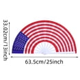 thumbnail image 2 of Boots On The Ground Hand Fan Foldable Country Line Dance Fan Portable Large Handheld Fan Dance Accessories For Outdoor Events And Dance Enthusiasts Peach Paper Flowers Decorations Party Decorations, 2 of 3