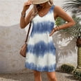 thumbnail image 6 of kytmyeq Women's Summer Dress Casual Loose Long Prints Beach Vacation Dresses, 6 of 6