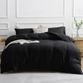 thumbnail image 1 of Duvet Cover Queen Piece Prewashed Ultra Soft Queen Bedding Set Features Zipper Closure and Corner Ties Includes Duvet Cover x & Pillowcases No Comforter, 1 of 7